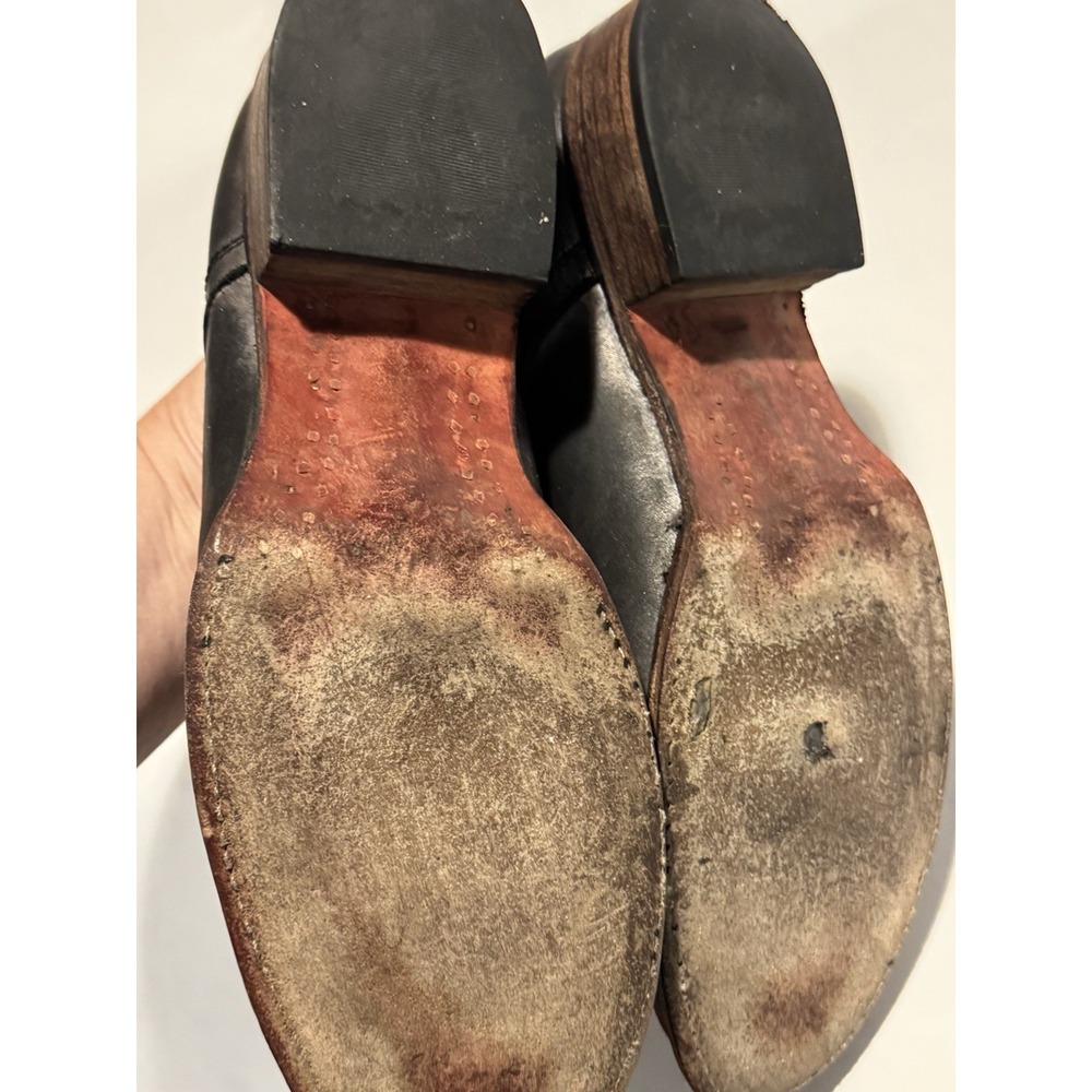 Freebird Mabel Black Leather Oxfords Womens sz 10 - Picture 7 of 7